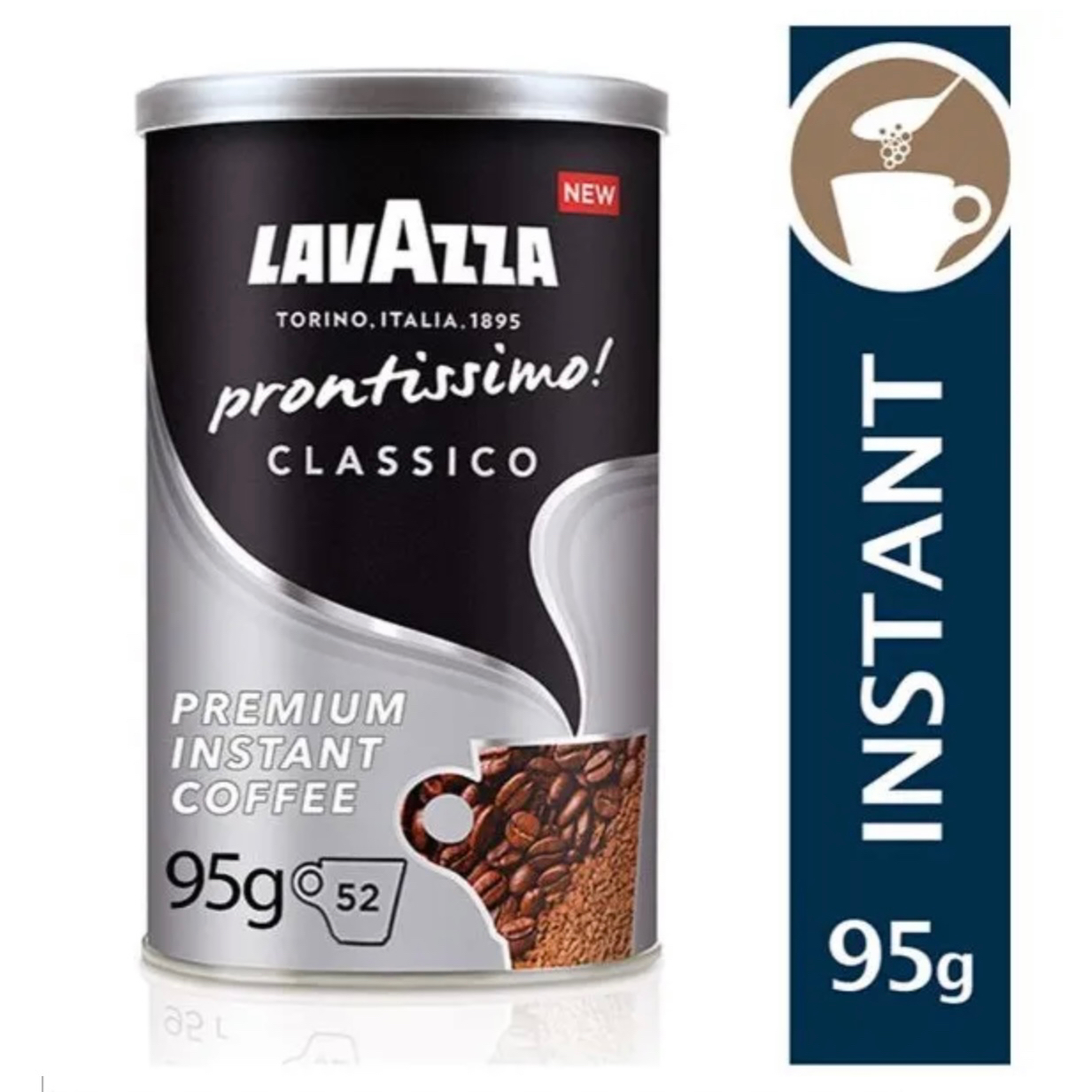 Lavazza Prontissimo! Intenso Instant Coffee Intenso Taste 95g ...