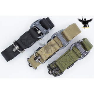 สายสะพายปีน ยี่ห้อ Magpul รุ่น MS4 Dual QD Multi-Mission Sling  ● คุณสมบัติ : 1. สายสะพายออกแบบมาให้ใช้ได้ทั้งแบบ1จุด แล