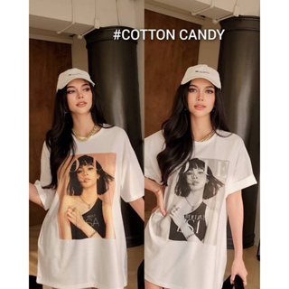 #COTTON CANDY 🍭 เสื้อยืดลิซ่า ส้ม/เทา