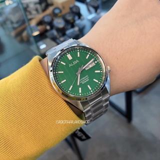 [ผ่อนเดือนละ429]🎁ALBA นาฬิกาข้อมือผู้ชาย สายสแตนเลส รุ่น AL4319X - สีเงิน ของแท้ 100% ประกัน 1 ปี
