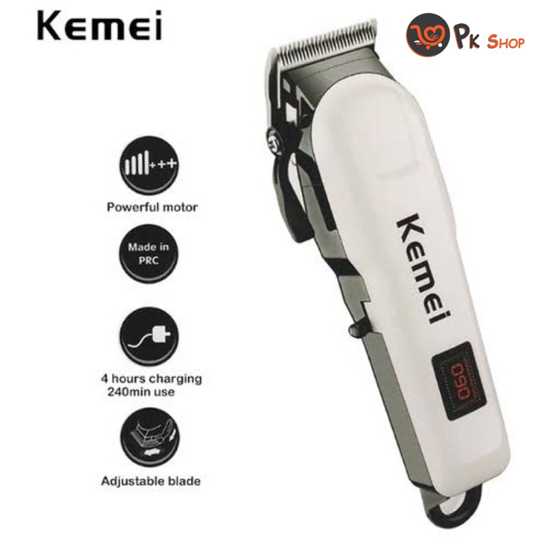 แบตเตอร์เลี่ยนตัดผม-ปัตตาเลี่ยนตัดผม-kemei-km-809a