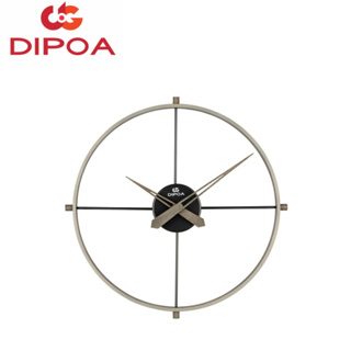 DIPOA New Arrival นาฬิกาแขวนไม้ รุ่น WN112LB ขนาด : 43.7ซม. x 43.7ซม. x หนา 7ซม. Wall Clock