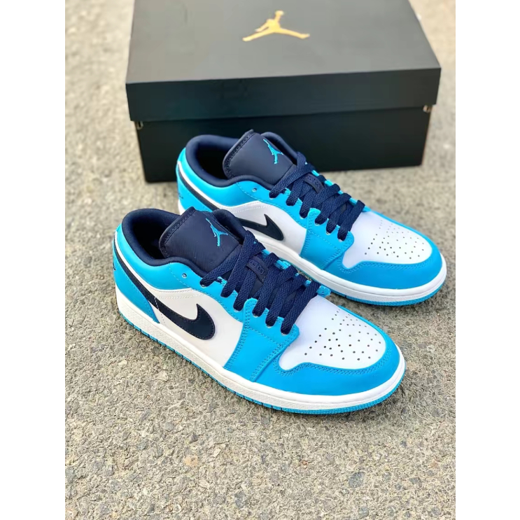 nike-air-jordan-1-low-unc-ของแท้-100