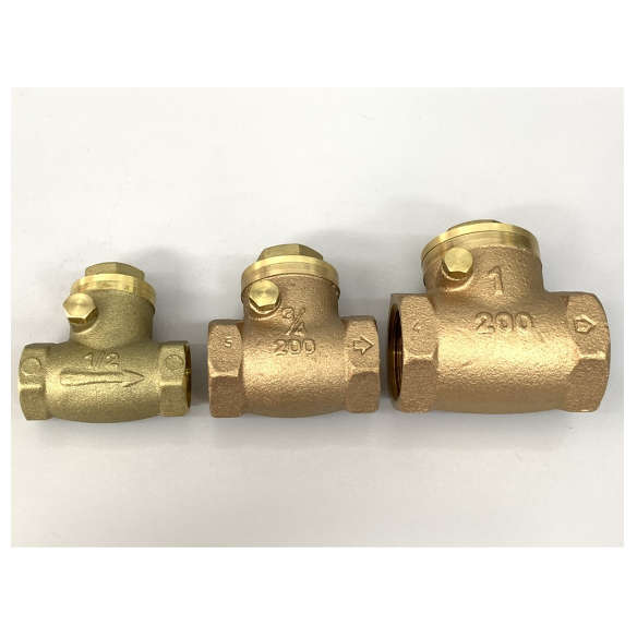 เช็ควาล์วทองเหลือง-sanwa-ซันว่า-brass-check-valve