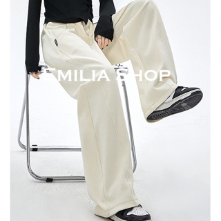 EMILIA SHOP  กางเกงขายาว กางเกงเอวสูง ผู้หญิงสไตล์เกาหลี เสื้อผ้าแฟชั่นผู้หญิง y2k 2023 ใหม่  High quality พิเศษ ทันสมัย สวยงาม A29L025 36Z230909