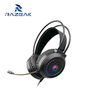 ภาพหน้าปกสินค้าRazeak RH-31 หูฟังเกมมิ่งเกียร์ Headset Gaming 7.1 Surround sound LED Light stereo รับประกันสินค้า 2 ปี ที่เกี่ยวข้อง