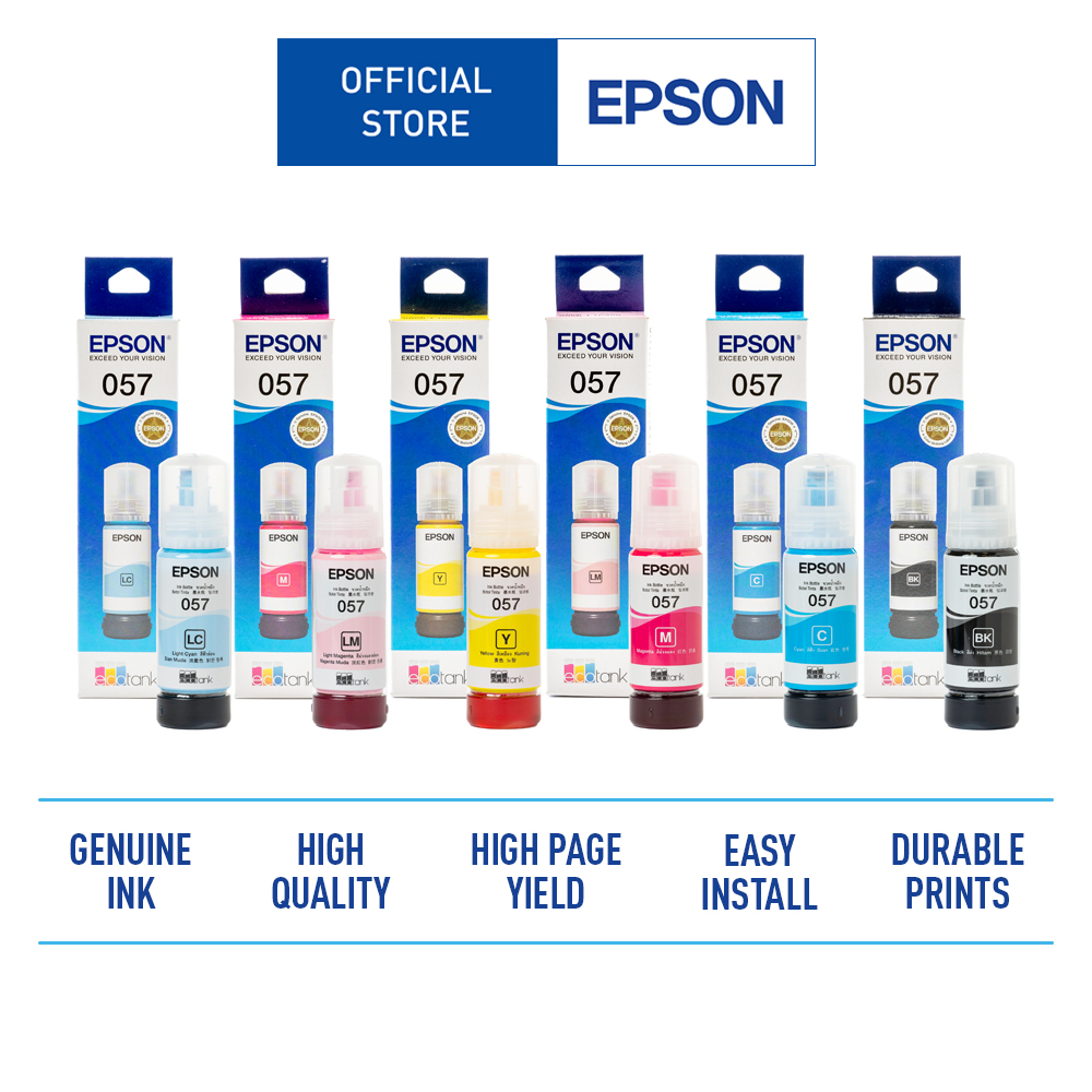 Epson 057 L8050 L18050 Dye 70ML Ink 
