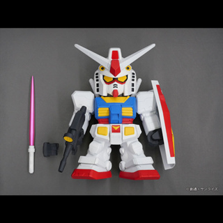 Bandai(บันได)J-TOY JUMBO SOFBI FIGURE RX-78-2 SD GUNDAM