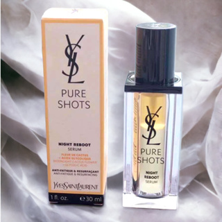 ลด 200.- {โค้ด JPP2BR} [พร้อมส่ง] YSL Pure Shots Night Reboot Serum