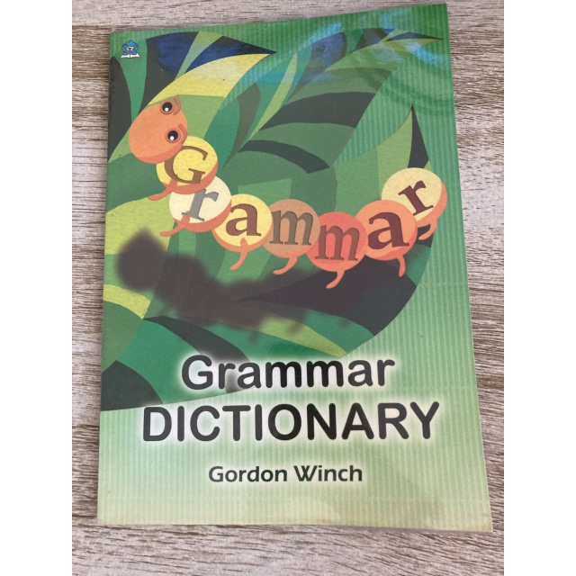 หนังสือมือสอง ราคาถูก Grammar dictionary Gordon winch Shopee Thailand