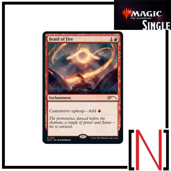 [MTG][Single][SLD] Braid of Fire ระดับ Rare [ภาษาอังกฤษ] Shopee Thailand
