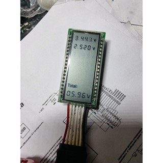 หน้าจอแสดงแรงดันแบตเตอรี่แบบหลายเซลล์  Multicell Battery Meter