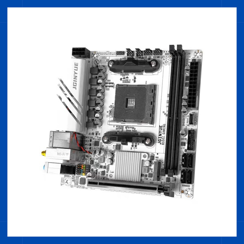 JGINYUE B550I WHITE GAMING AM4 ITX ( B550 ITX ) | Shopee Thailand
