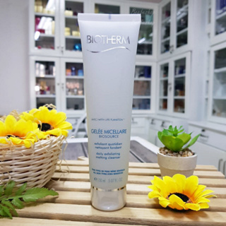 BIOTHERM Biosource Daily Exfoliating Melting Cleanser 150ml เจลล้างหน้า ผลิต 11/2021