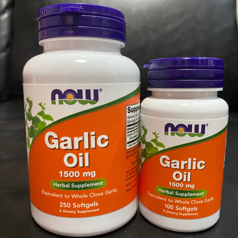 Now Garlic oil 1,500mg | Shopee Thailand