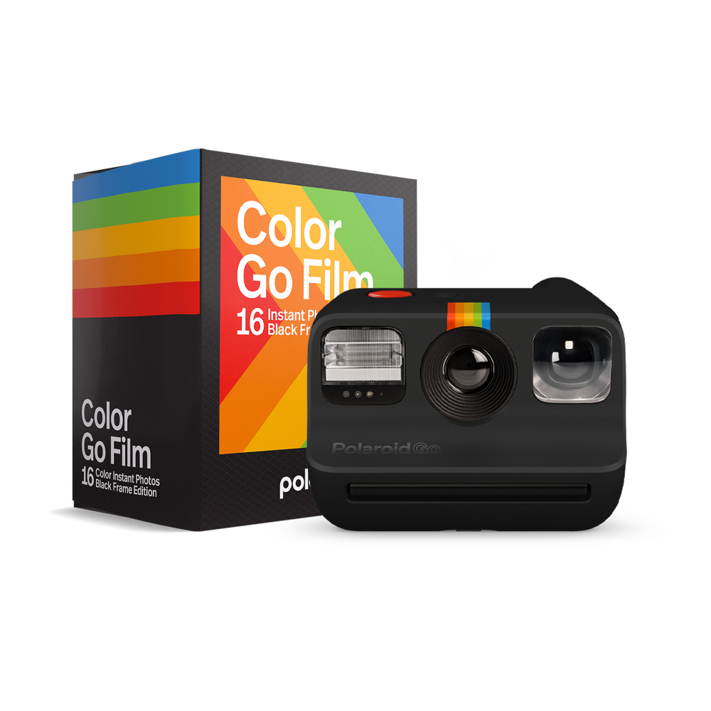 polaroid-go-black-instant-camera-go-analog-สีดำ-ประกันศูนย์ไทย-polaroid-go-color-film-double-pack-instant-film-black