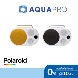 Polaroid Player P4 Speaker Bluetooth Black / Yellow, สีดำ / สีเหลือง กันน้ำ ประกันศูนย์ไทย