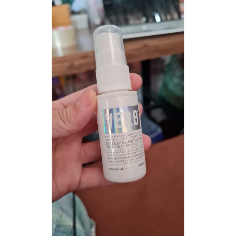 Verb Glossy Shine Heat Protectant Spray 30 ml. Shopee Thailand