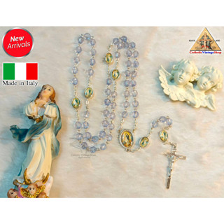 สายประคำ คาทอลิก ITALY สายประคำแม่พระ สายประคำพระแม่มารีย์ Catholic Rosary คริสต์ ลูกประคำ สร้อยคอ