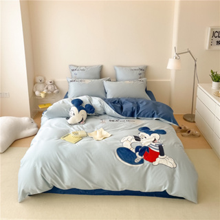 🔥เก็บโค้ดหน้าร้าน🔥[PRE-ORDER] ชุดเครื่องนอน ผ้าปูที่นอน ไม่รวมตุ๊กตา ลาย Mickey Mouse #1057