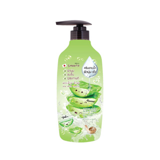 สมูทโตะ อโล-อี สเนล มอยส์เจอร์ไรซิ่ง ชาวเวอร์ ครีม 300g (02812) Smooto Aloe-E Snail Moisturizing Shower Cream