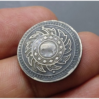 เหรียญสลึง เนื้อเงิน แท้ 💯%สมัย ร.4 ตราพระมหามงกุฎ-พระแสงจักร รัชกาลที่4 ปี 2403 #เงินโบราณ #เหรียญโบราณ #พศ.2403 #1สลึง