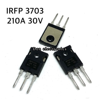 IRFP3703 Power MOSFET N-Chanal 210A 30V  TO-247 มอสเฟต ราคา1ตัว