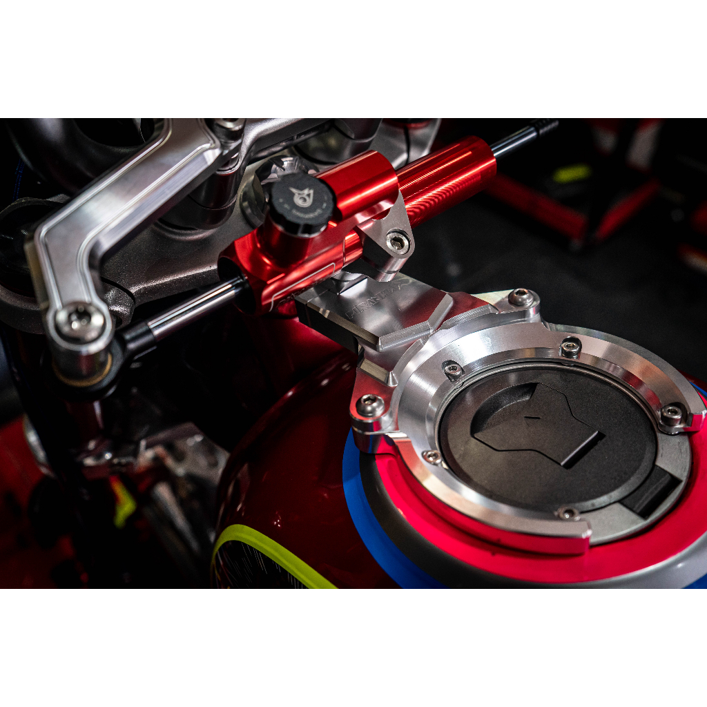 ขายึดกันสะบัด-honda-monkey-125-ตรงรุ่น-แบบยึดถังน้ำมัน-piranha-ปิรันย่า