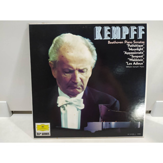 2LP Vinyl Records แผ่นเสียงไวนิล KEMPFF Beethoven Piano Sonatas   (J20A149)