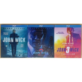 Bluray 2 ภาษา - John Wick 1-3 จอห์น วิค แรงกว่านรก ภาค 1-3