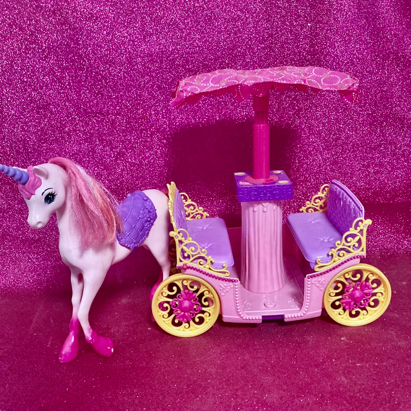 Barbie Princess Charm School Carriage รถม้าบาร์บี้ โรงเรียนบริหารเสน่ห์ ...