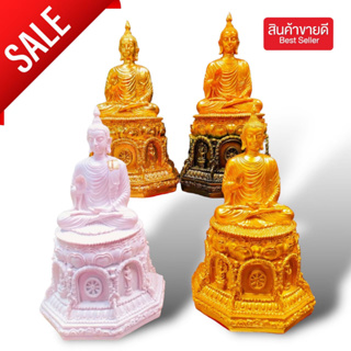 ALN888พระพุทธรูปปางประทานพร มีตัวเลือก4สี4เเบบ ฐาน7ประจำวันเกิด ขนาดหน้าตัก 5 นิ้วสูง 11.5 นิ้ว เนื้อเรซิ่นเกรดAบูชาขจัด