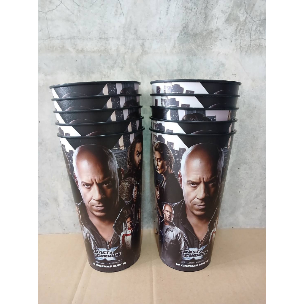 แก้วน้ำ-fast-x-พร้อมฝา-10-ใบ-ราคาพิเศษ-แก้วน้ำ-fast-amp-furious-x-เมเจอร์-แก้วพร้อมฝา