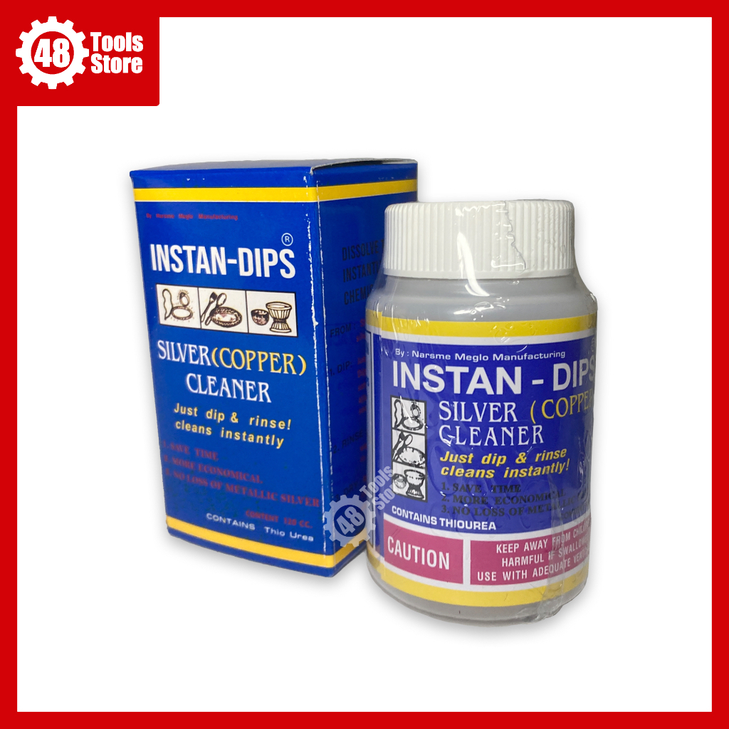 น้ำยาล้างเครื่องเงิน-น้ำยาล้างคราบดำ-instan-dips-silver-copper-cleaner