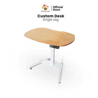 (Pre-Order) Custom Desk Single Leg โต๊ะทำงานไฟฟ้าขาเดี่ยว ปรับความสูงได้ 60-125 cm บันทึกค่าได้ 3 ระดับ