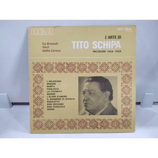 1LP Vinyl Records แผ่นเสียงไวนิล  TITO SCHIPA LARTE DI INCISIONI 1924-1928   (J20C239)