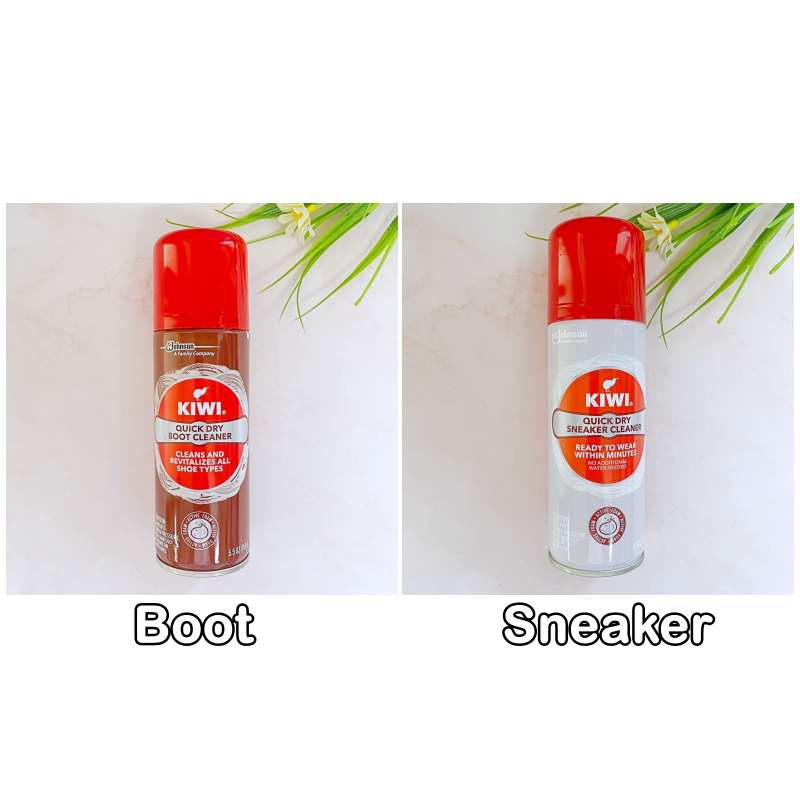 [KIWI®] Quick Dry Sneaker or Boot Cleaner Foam 5.5 OZ. กีวี สเปรย์โฟมทำความสะอาดรองเท้า โฟมขัด