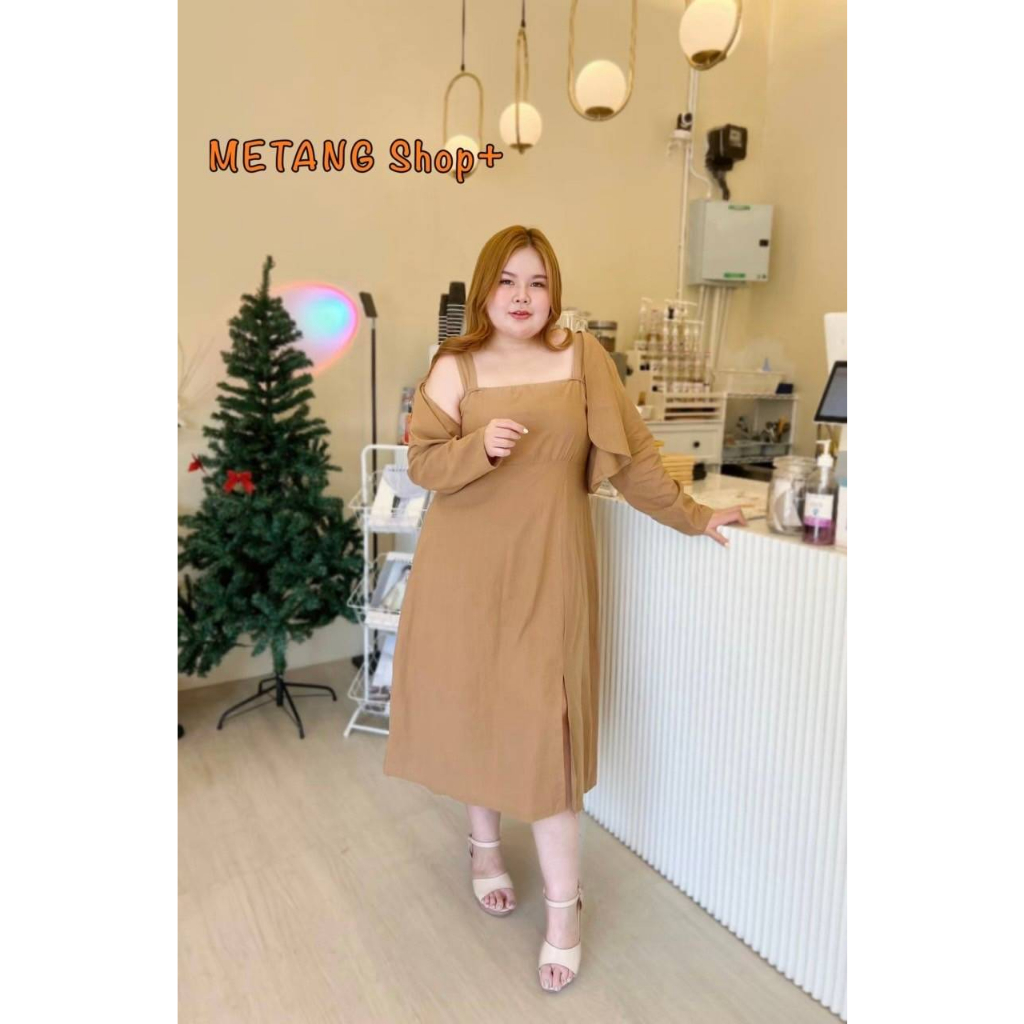 plussize-เดรสคนอ้วน-2-size-m-อก38-48-เอว-32-42-สพ-52-lอก46-54-เอว-40-50-สพ-60-ยาว-45