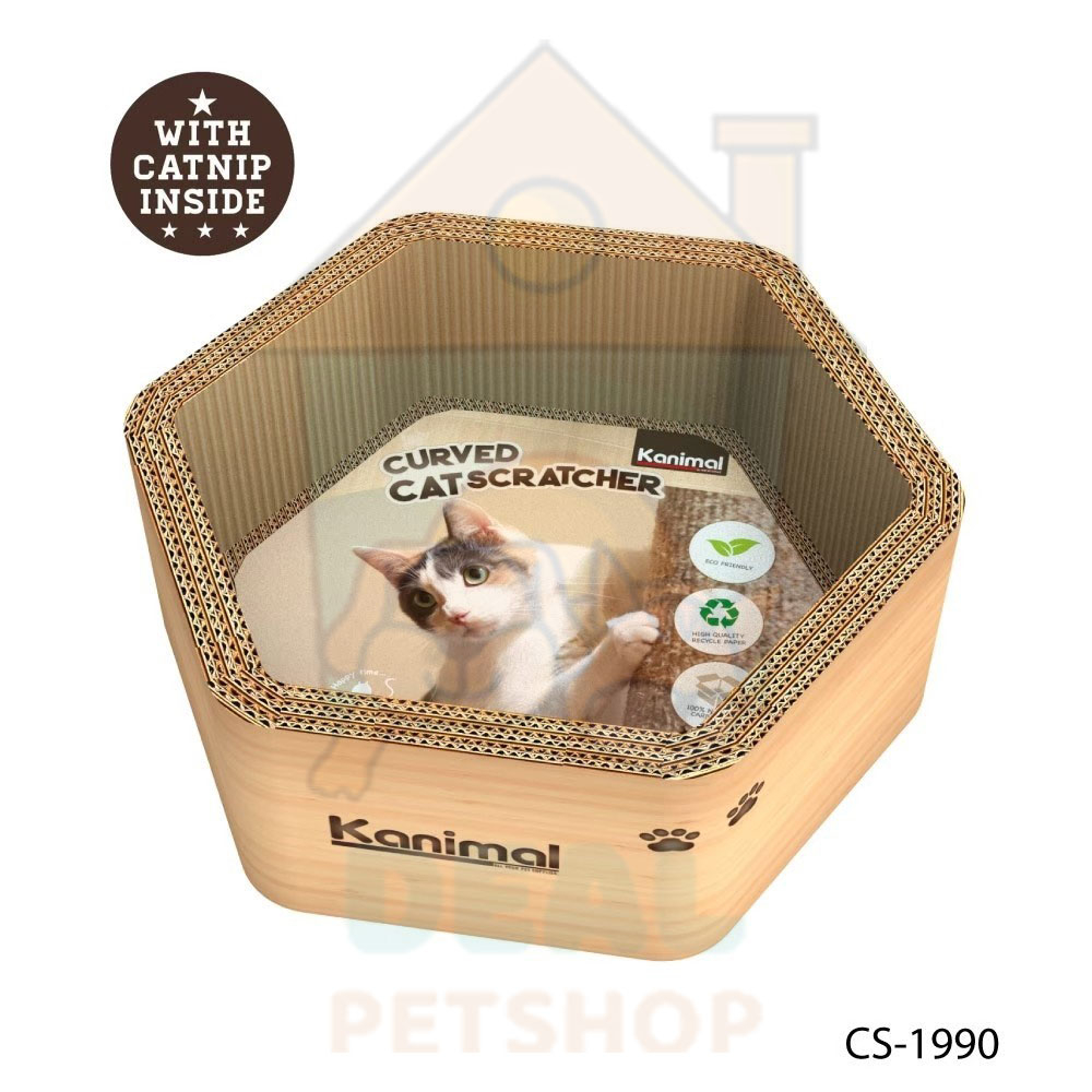 dealpetshop-ของเล่นแมว-kanimal-คานิมอล-cat-toy-ที่ลับเล็บแมว-คอนโดแมว-มีให้เลือกหลายแบบ-หลายรุ่น-ชุด3