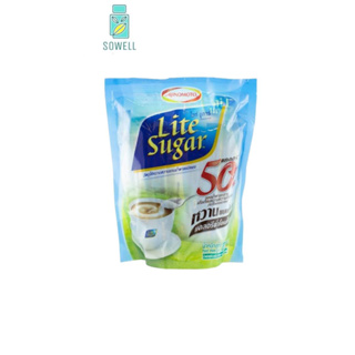 Lite Sugar ไลท์ ชูการ์ น้ำตาลซอง ชนิดผง ขนาด 4gกรัม/ซอง 20ซอง /// ขนาดถุง500กรัม