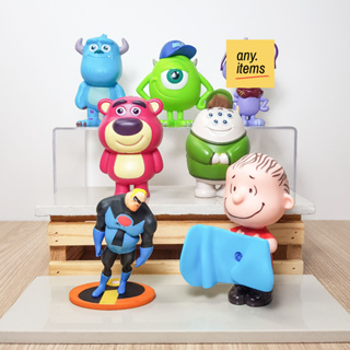 แท้ - มือ 2 // ของเล่นแม็กโดนัล McDonalds Toys (Happy Meals) รวมเรื่อง ของเล่นเด็ก ดิสนีย์ Disney Pixar Snoopy (หายาก)