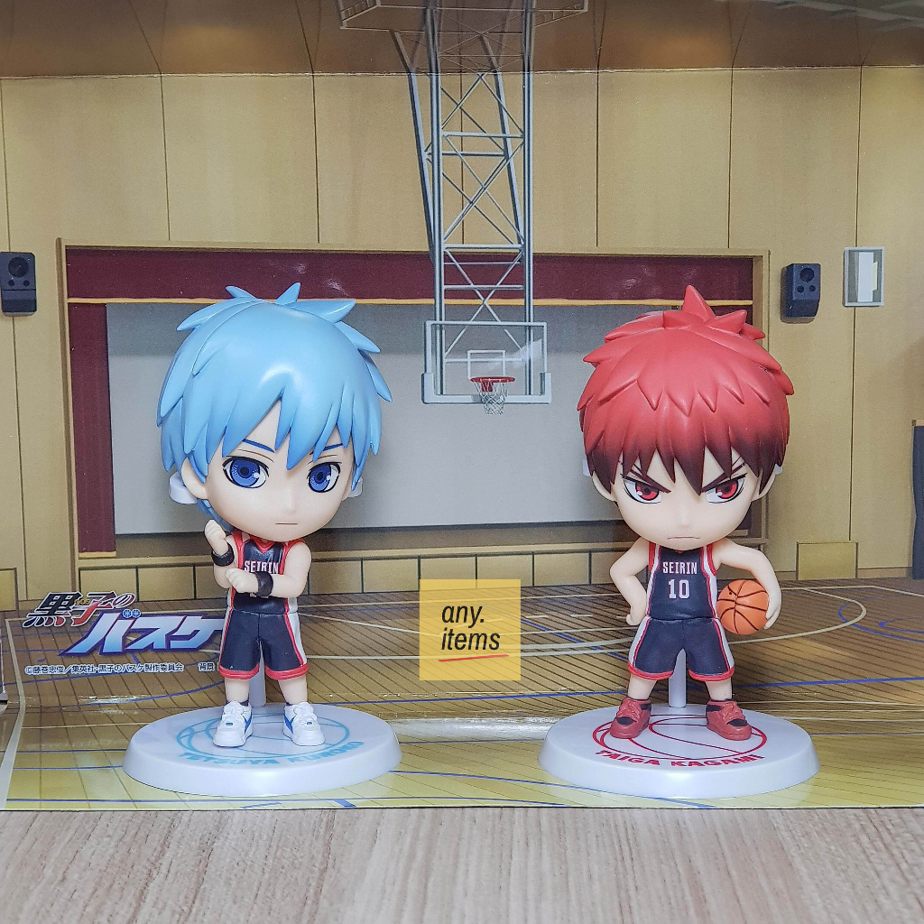 แท้-kuroko-no-basket-จิบิ-chibi-คุโรโกะ-คากามิ-kagami-last-one-award-ichiban-kuji-โมเดล-model-ฟิกเกอร์-figure