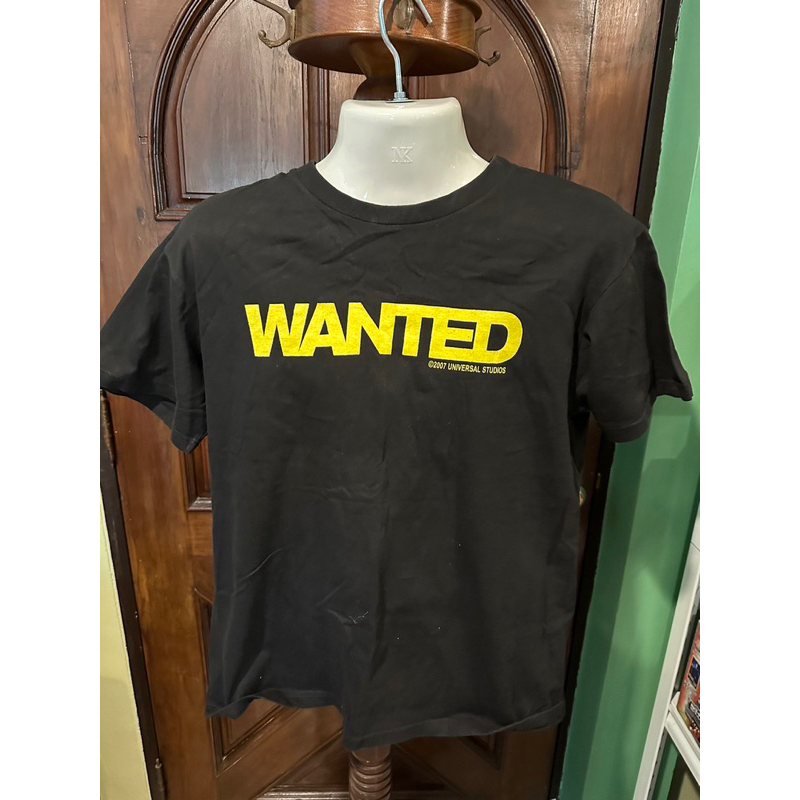 เสื้อยืดจากภาพยนต์-wanted-2007-มือสอง-สภาพดี