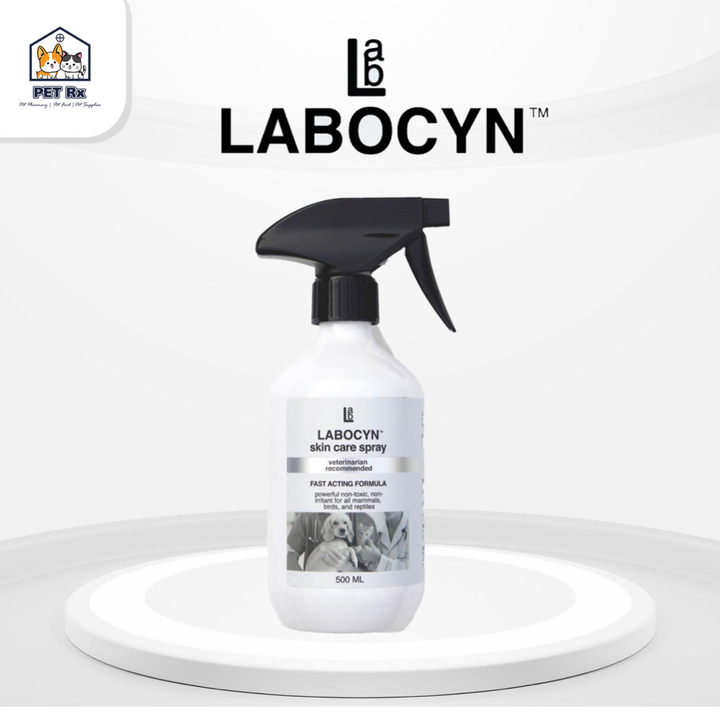 LABOCYN [แท้💯] ขนาดใหญ่! 500 ml. สเปรย์ดูแลผิวหนัง สำหรับสัตว์เลี้ยง ...