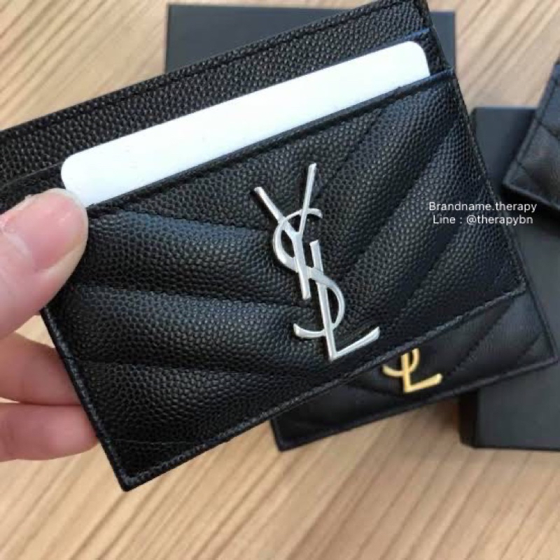 new-ysl-card-case-เช็คสินค้าก่อนสั่งซื้อนะคะ