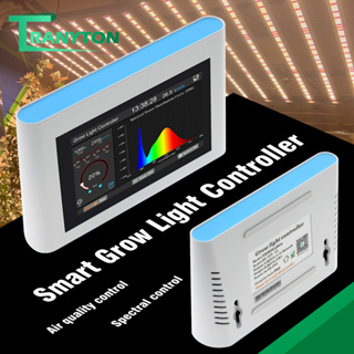 Smart Grow Light Controller ไฟปลูกต้นไม้ สวิตช์ควบคุม RJ14/RJ45 ตัวเชื่อมต่อ APP ลดแสง ตั้งเวลา สังเกตอุณหภูมิเปียก