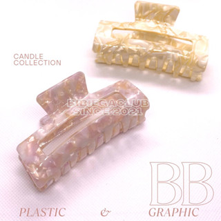 กิ๊บหนีบผมขนาดกลาง กิ๊บติดผม Candle Collection (พร้อมส่ง)