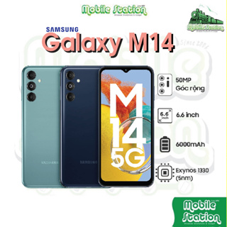 ภาพหน้าปกสินค้า[M series] Samsung Galaxy M14 5G 4/64GB แบตอึด 6,000mAh ชาร์จไว 25W จอ 6.6\" by Mobilestation ที่เกี่ยวข้อง