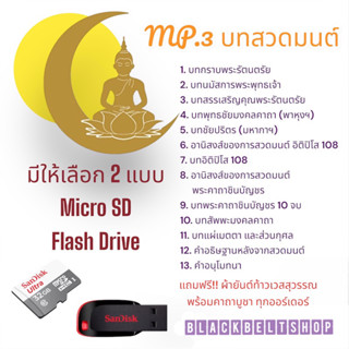 💥พร้อมส่ง💥 MP3 บทสวดมนต์ 13 บท เพื่อความเป็นสิริมงคล และเสริมบุญบารมีให้ตนเอง 🙏🙏🙏