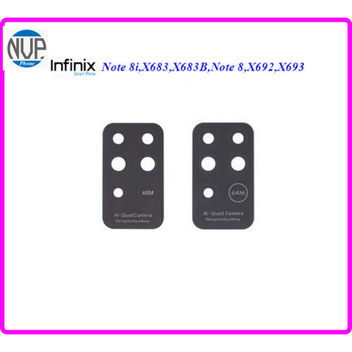 กระจกเลนส์กล้อง infinix Note 8i,X683,X683B,Note 8,X692,X693 | Shopee ...